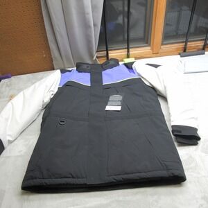 Ski Doo‎ Kanuk Jacket Men Large Blue Insulated Waterproof Snowmobile $1050 NEW